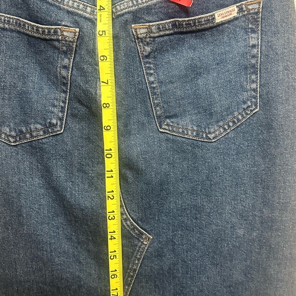 Levi’s Strauss Signature Women’s Denim Maxi Skirt blue Size 2 W26 New - Picture 12 of 16
